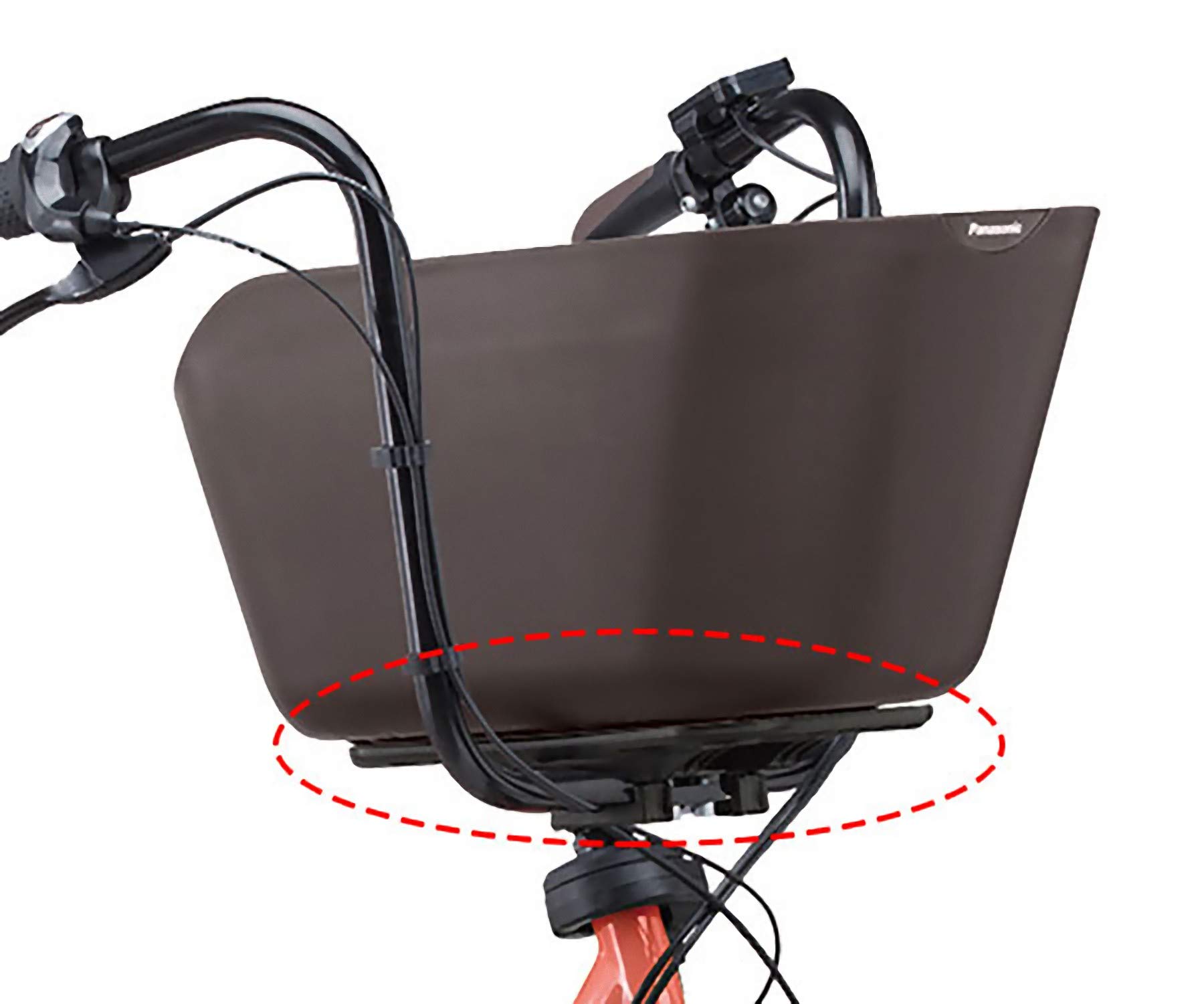 バスケットとアダプター Amazon | パナソニック(Panasonic) カゴ 前カゴ フロント用